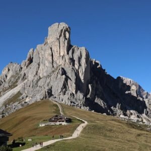 Mountain Landscapes - Breathtaking view of Giau Pass, Dolomites in Ven #11733549