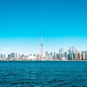 Lake Reflections - Beautiful view of Toronto skyline featuring the  #1292843
