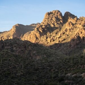 Desert Wilderness - Breathtaking landscape view of the Superstition  #20547053
