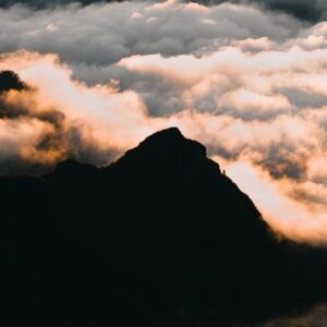 Forest Nature - Breathtaking sunrise over Madeira's mountain pea #27429829