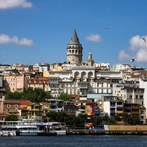 Mountain Landscapes - Explore the iconic Galata Tower standing tall am #32344365