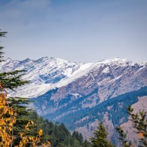 Snow Mountains - Breathtaking view of snow-covered Himalayas with #8020071